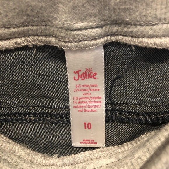 Girls Jean Shorts with soft waist - Picture 3 of 3